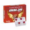 Avana 200mg tablets containing Avanafil for powerful erectile dysfunction treatment