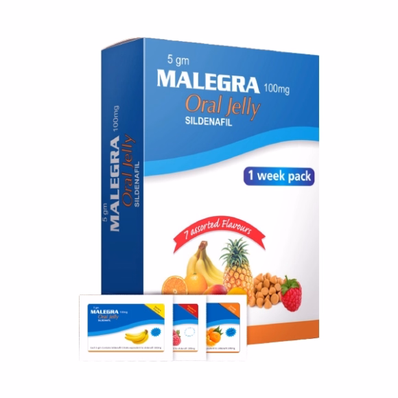 Malegra Oral Jelly 1 Malegra Oral Jelly by Sunrise Remedies for Fast-Acting Erectile Dysfunction Treatment in Adult Men