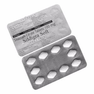 Sildigra Soft 100 Mg Chewable Tablets by Cipla for Fast-Acting Erectile Dysfunction Relief and Improved Stamina