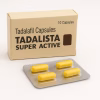 Blister Pack of Tadalista Super Active Softgel Capsules for Improved Sexual Stamina and Rapid Onset Erections