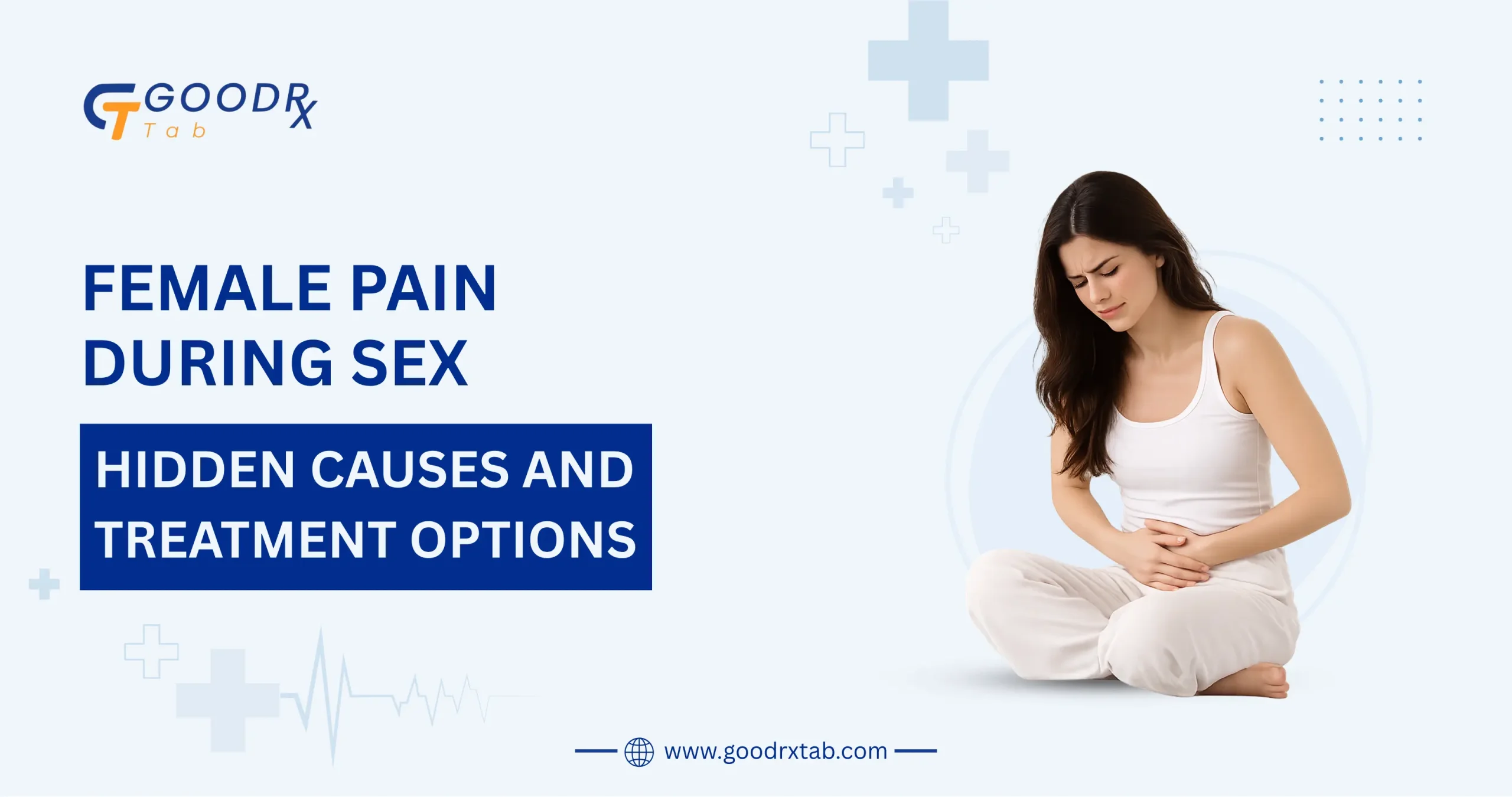 Female Pain During Sex: Hidden Causes and Treatment Options 2 Woman experiencing pain during sex talking to doctor about causes and treatment